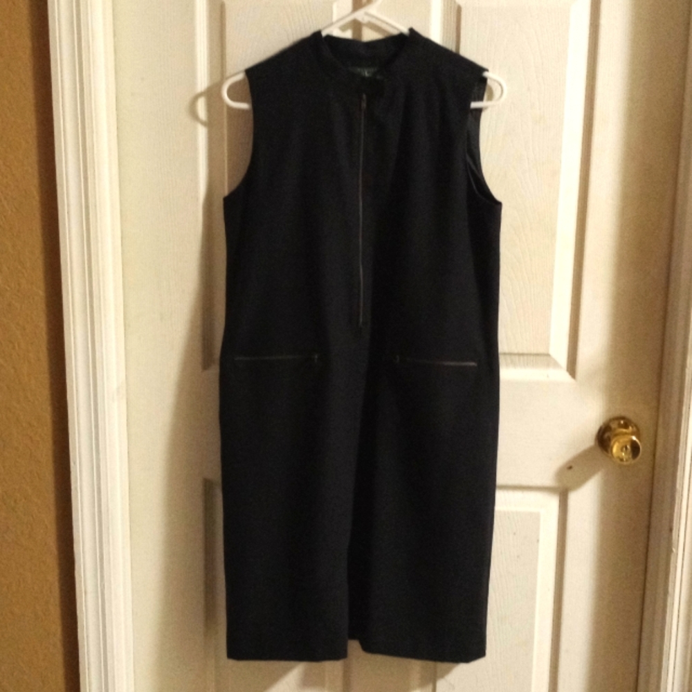 Harve Benard sleeveless wool dress